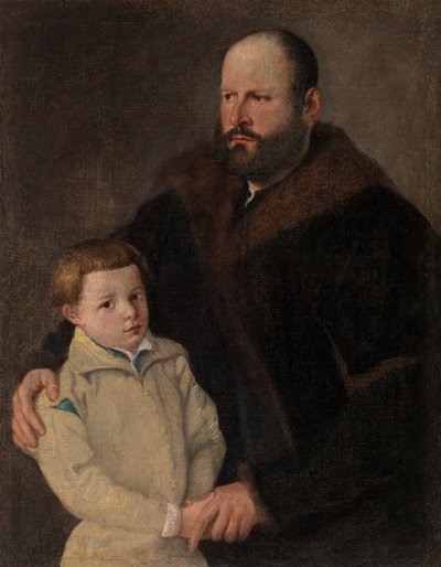 Man and Boy by Tiziano Vecelli
